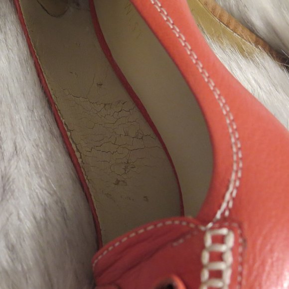 NINE WEST 'Dasher' pink peep toe pumps - Picture 9 of 10